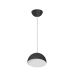 Lustre Pendente Design 7632 Para 2 Lâmpadas E27 Cor Preta