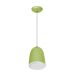 Lustre Pendente Design 7741 1 Lâmpada E27 Verde