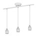 Lustre Pendente Design Zo 07 3 Lâmpadas Gu10 Branca