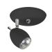 Lustre Pendente Design Zo 07 3 Lâmpadas Gu10 Preta
