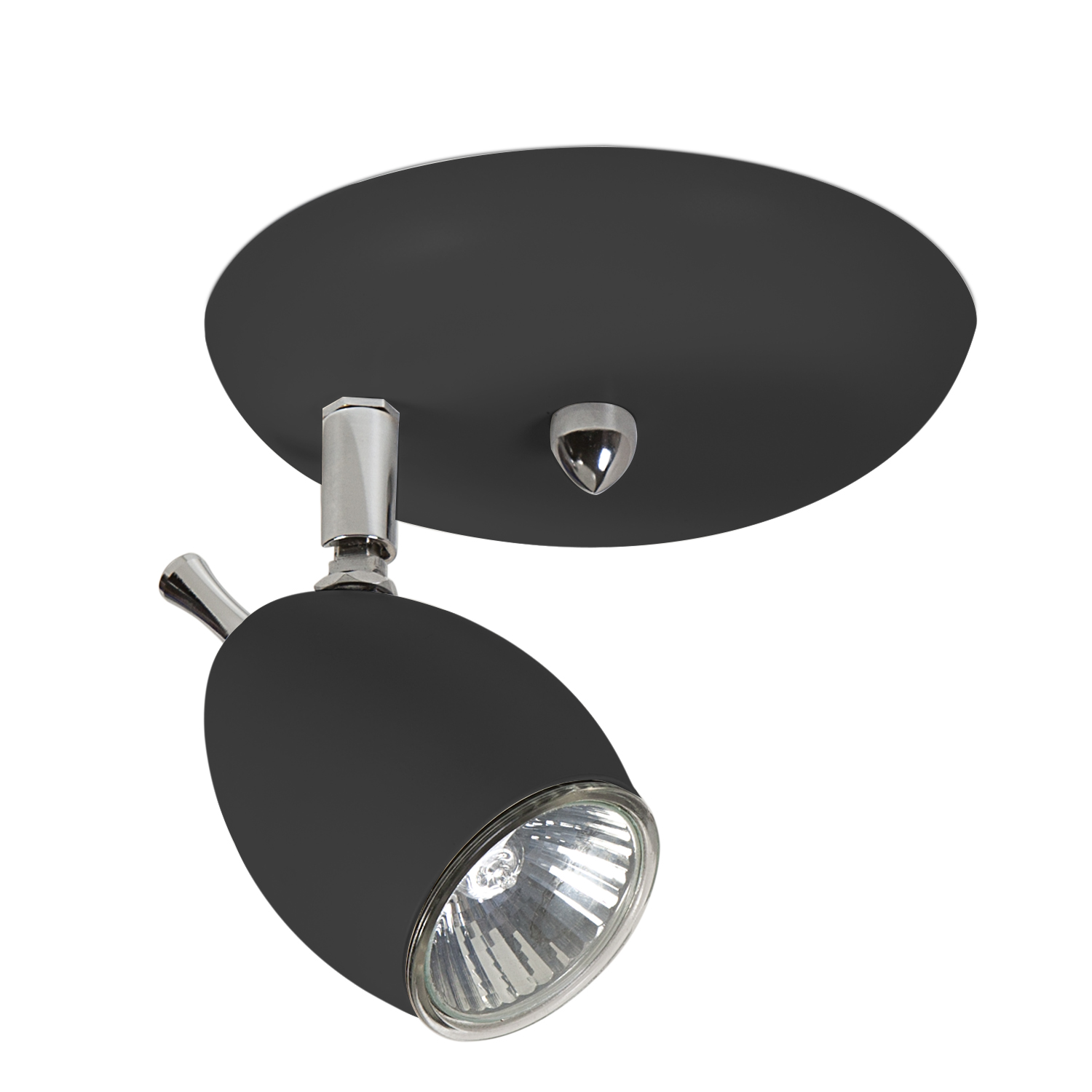 Lustre Pendente Design Zo 07 3 Lâmpadas Gu10 Preta