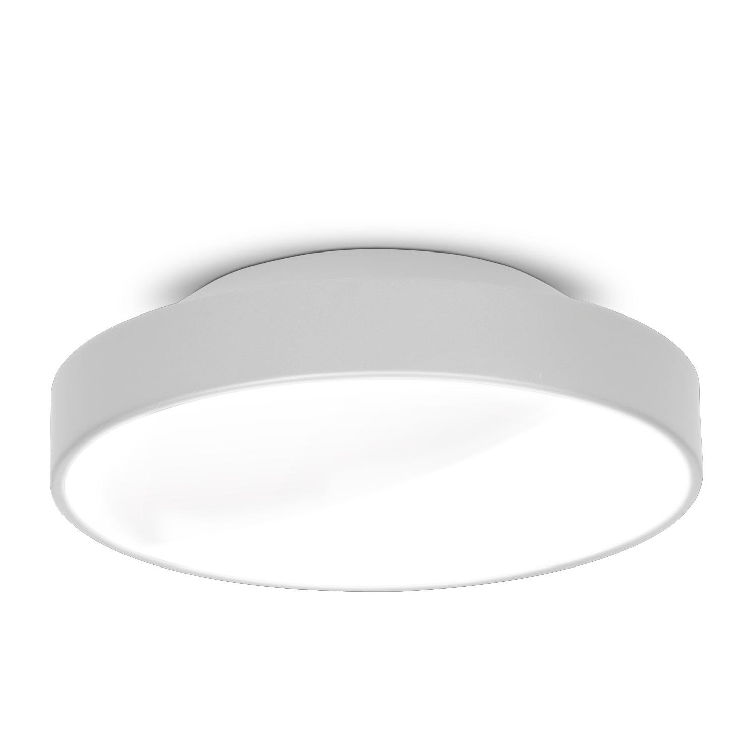 Lustre Pendente Redondo 7652 3 Lâmpadas E27 Branca