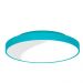 Lustre Pendente Redondo 7653 4 Lâmpadas E27 Azul