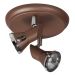 Spot De Sobrepor Para 2 Lâmpadas Gu10 Cor Spt 5602 Cobre