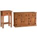 Aparador 1 Gaveta e Balcão Buffet 3 Portas Rustic Line Cera