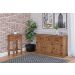 Aparador 1 Gaveta e Balcão Buffet 3 Portas Rustic Line Cera