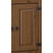 Estante Cristaleira 4 Portas com Vidro 100% Madeira Imperial Imbuia Fosco