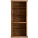 Estante Livreiro 2 Portas 100% Madeira Rustic Line Cera