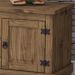 Rack p TV 50 Polegadas 2 Pts c/ Pés 100% Madeira Rustic Line Cera