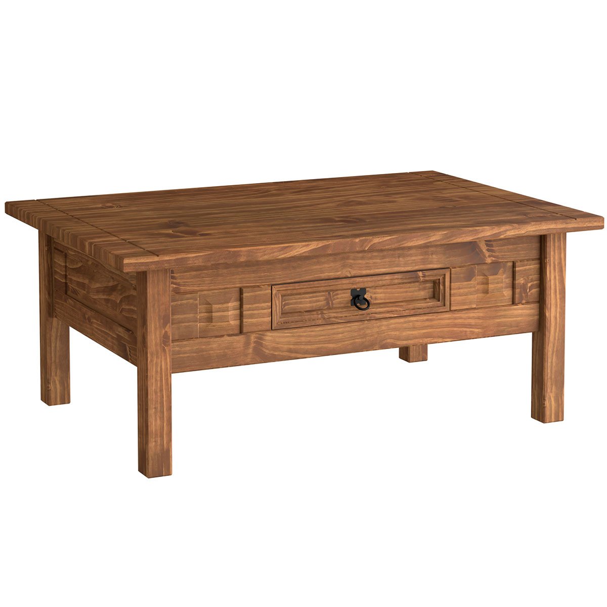 Rack p TV 50 Polegadas c/ Pés e Mesa de Centro Rustic Line Cera