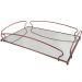Bandeja Decorativa Espelhada Retangular Grande 45cm Rose Gol