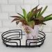 Bandeja Espelhada Oval Decorativa 27x17cm Banheiro Aparador