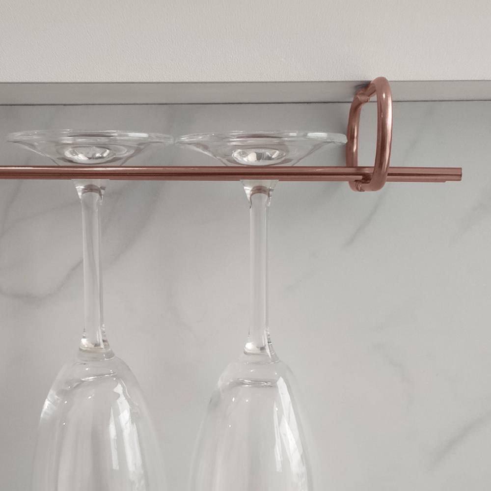 Conjunto 6 Organizadores Porta Taças 42cm Suportes Para Pend