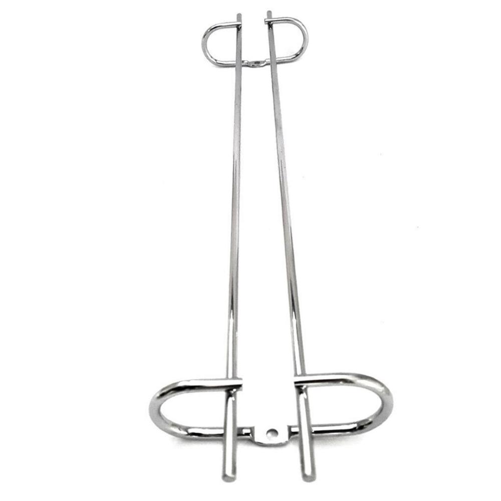 Conjunto Portas Taças 42cm e Suporte Adega de Parede para Garrafa de Vinho Duler Cromado