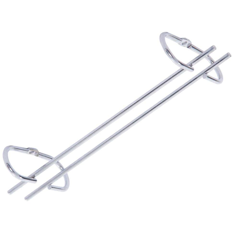 Conjunto Portas Taças 42cm e Suporte Adega de Parede para Garrafa de Vinho Duler Cromado