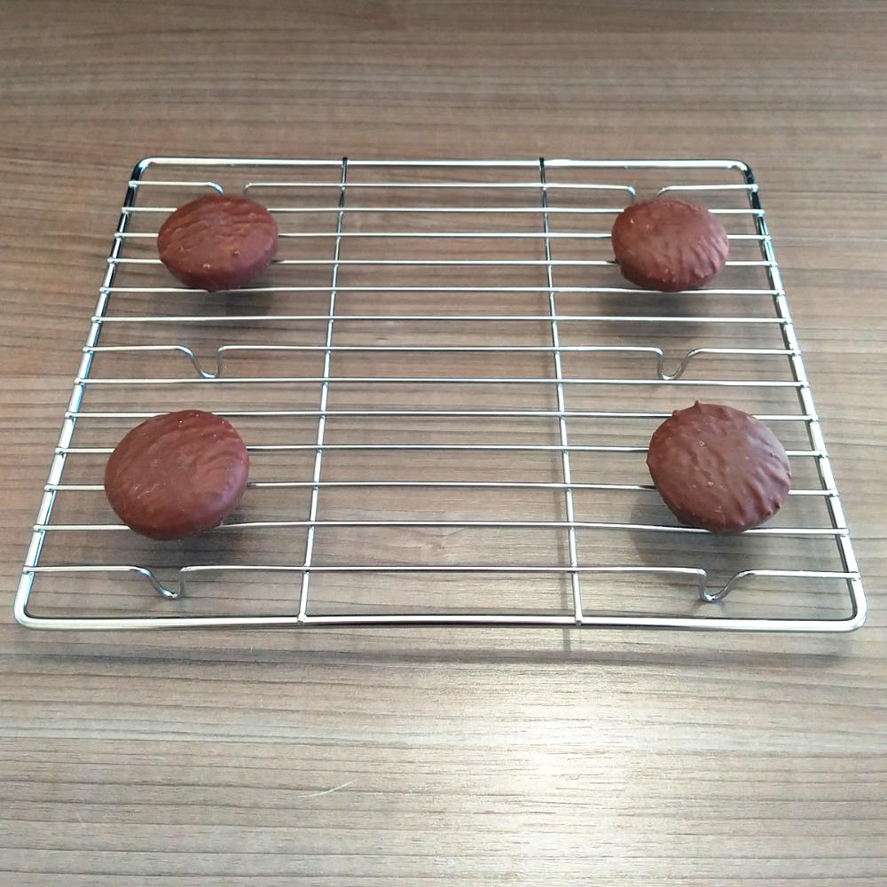 Grade Grelha Para Resfriamento Para Bolos Biscoitos 25X20cm