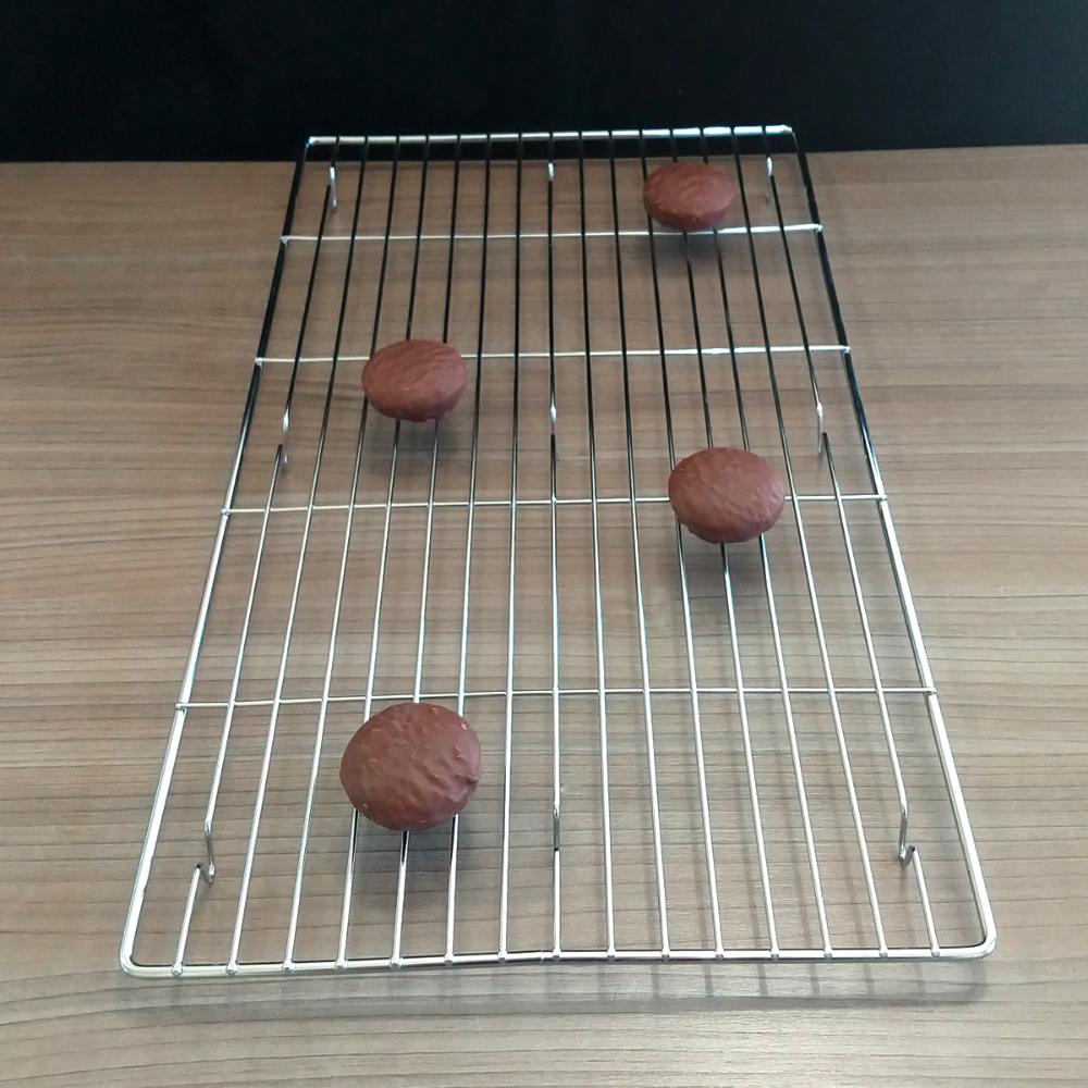 Grade Grelha Para Resfriamento Para Bolos Biscoitos 45X25cm