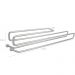 Kit 10 Suportes Porta Taças de Encaixe 2cm Cromado Armário 3