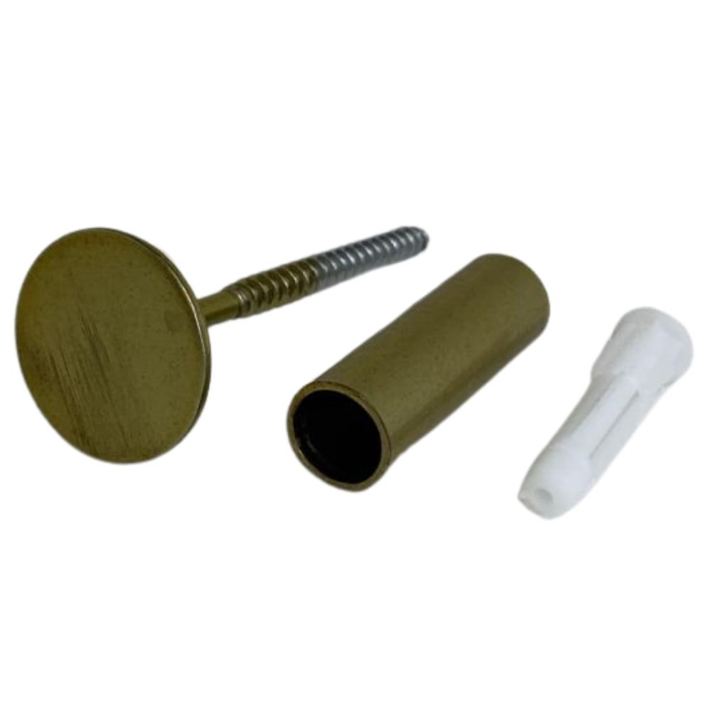 Kit 3 Pinos Metálicos 3cm Dourados Ganchos de Parede Cabideiros Duler Multiuso