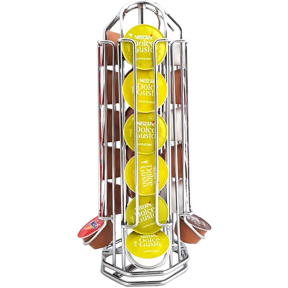 Suporte Giratório Porta 24 Cápsulas Cafe Dolce Gusto Cápsula