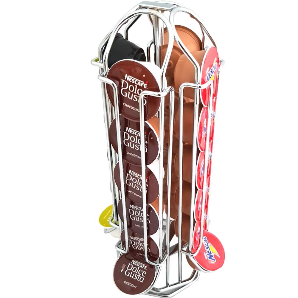 Suporte Giratório Porta 24 Cápsulas Cafe Dolce Gusto Cápsula