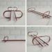 Suporte Porta Taças Reto 25cm Organizador De Taças Suspenso Rose Gold