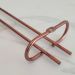Suporte Porta Taças Reto 25cm Organizador De Taças Suspenso Rose Gold