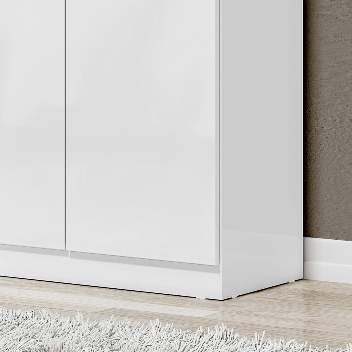 Armário Multiuso Sapateira 2 Portas - Lince Branco