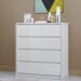 Cômoda para Quarto 4 Gavetas - Carla Branco