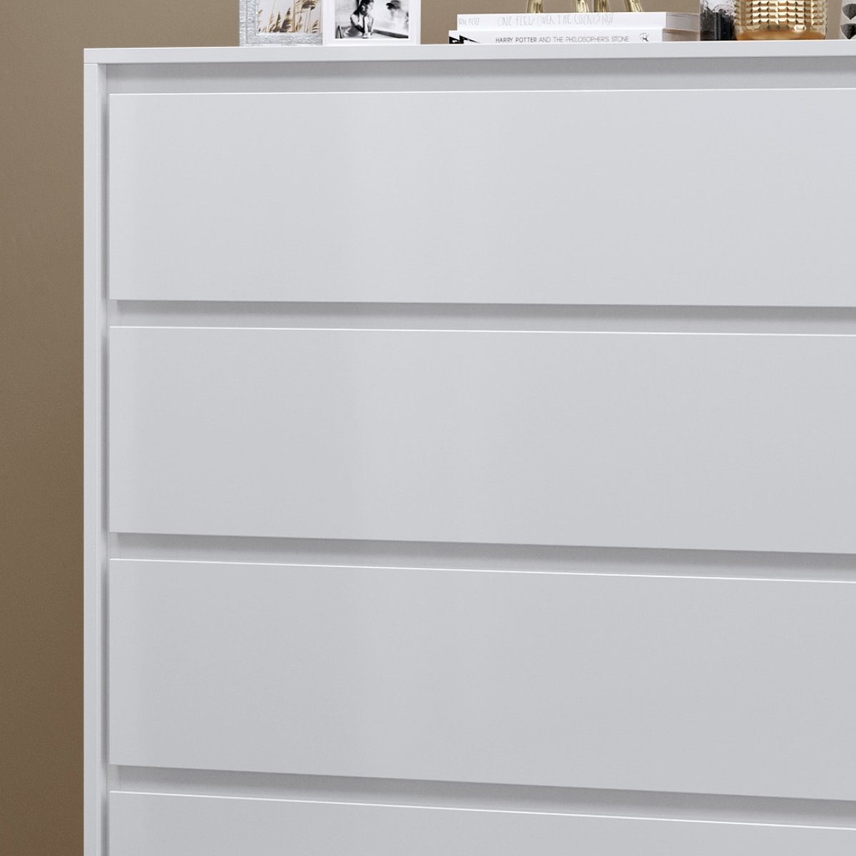 Cômoda para Quarto 4 Gavetas - Carla Branco