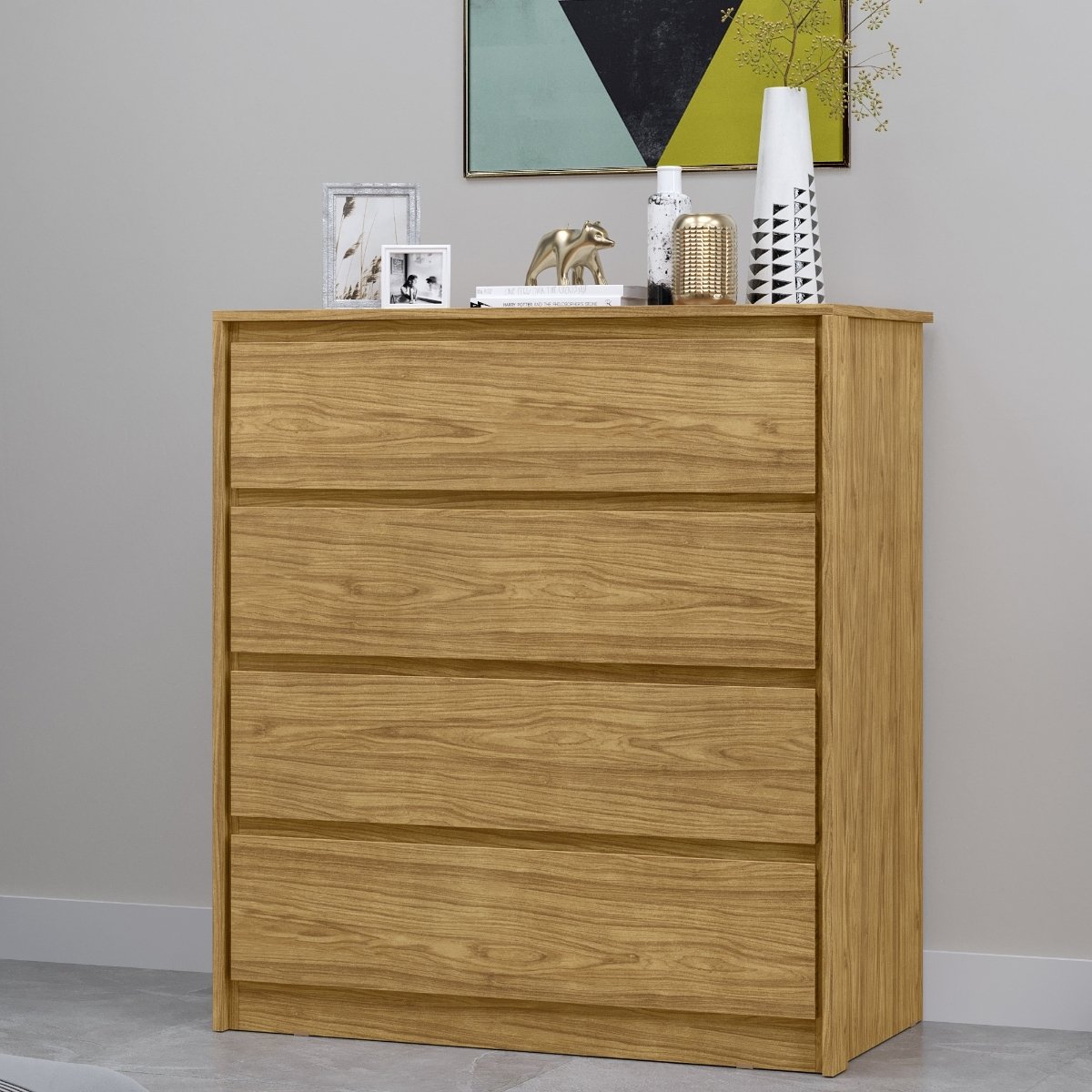 Cômoda para Quarto 4 Gavetas - Carla Marrocos