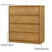 Cômoda para Quarto 4 Gavetas - Carla Marrocos