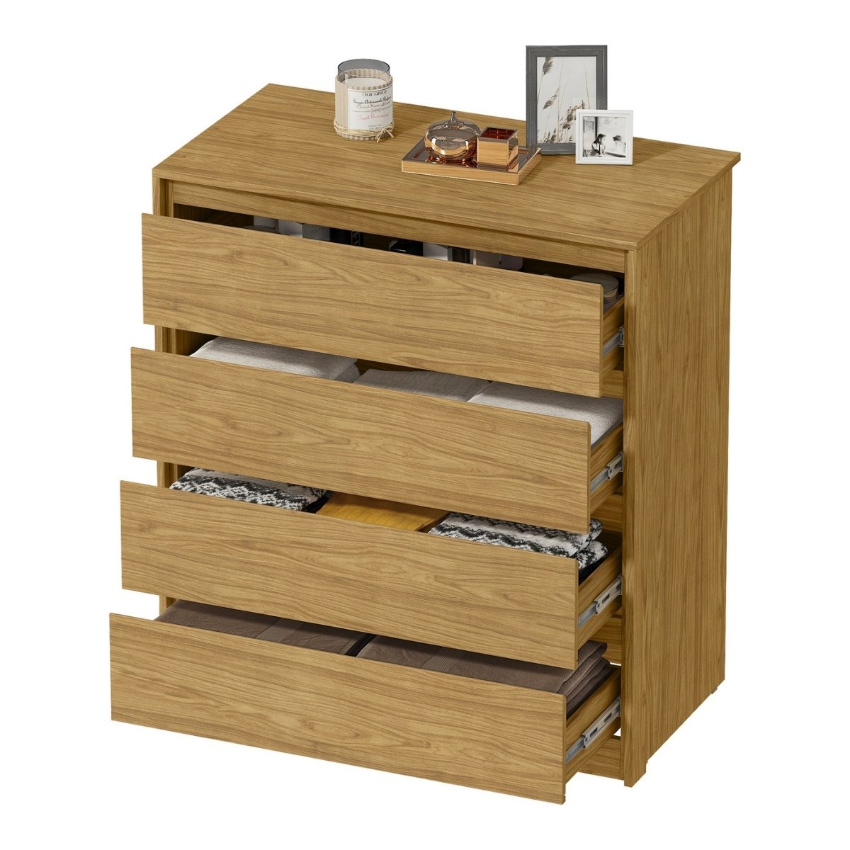 Cômoda para Quarto 4 Gavetas - Carla Marrocos