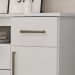 Cômoda para Quarto 4 Gavetas 2 Portas - Oslo Branco