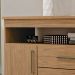 Cômoda para Quarto 4 Gavetas 2 Portas - Oslo Freijó