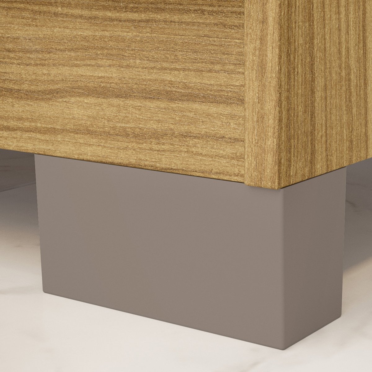 Cômoda para Quarto com 4 Gavetas e Armário - Vega Marrocos