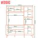 Cozinha Compacta com Torre Quente 4 Portas - Cloe Castanho/Off White