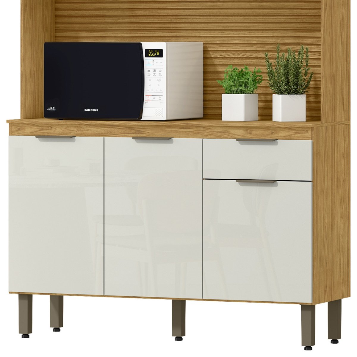 Cozinha Liz Compacta Marrocos/Off White