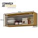 Módulo de Cozinha Aéreo Armário 1 Porta 80cm - Verace Marrocos/Off White