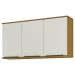 Módulo de Cozinha Aéreo Armário 3 Portas 120cm - Verace Marrocos/Off White