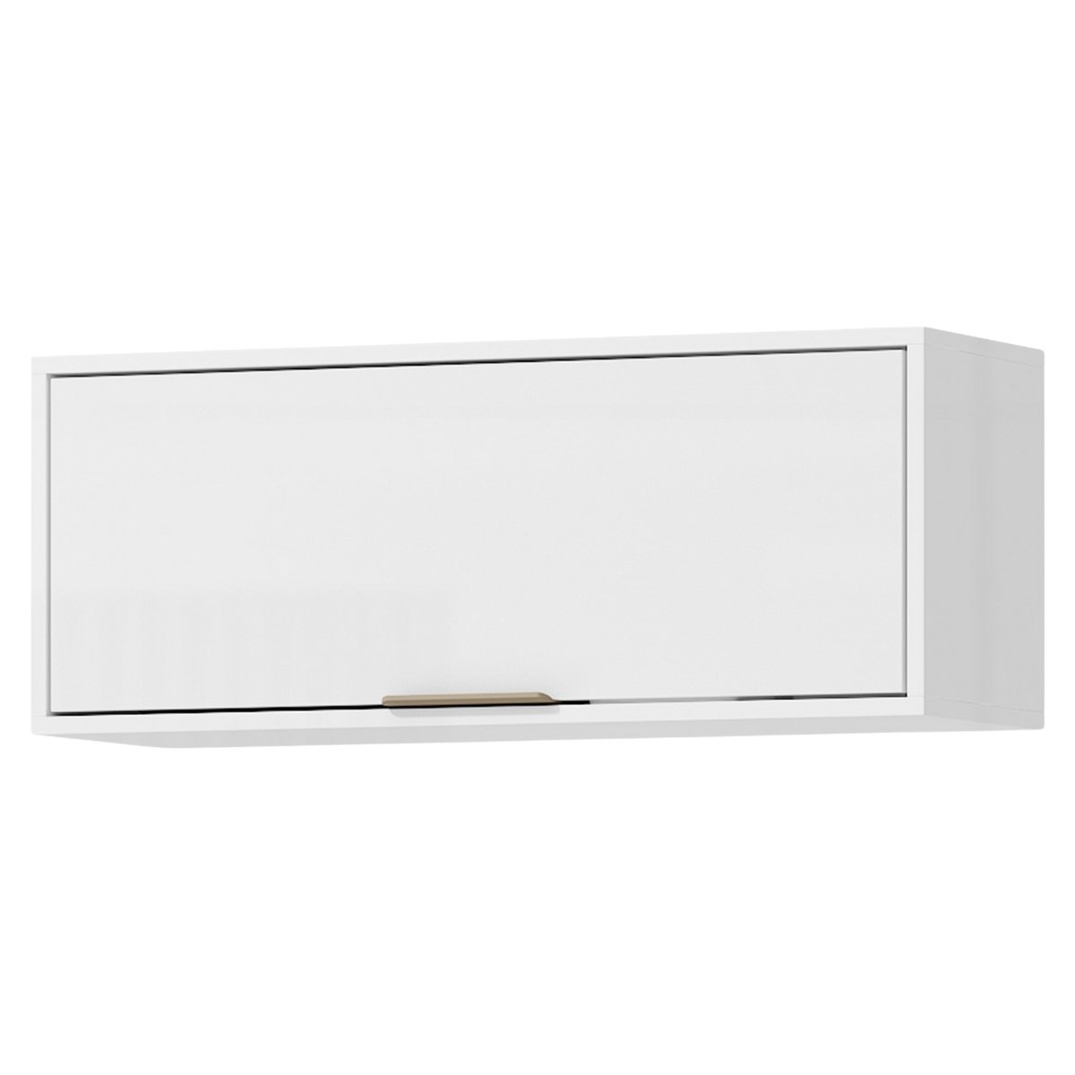 Módulo de Cozinha Aéreo Gabinete 1 Porta - Glória Branco Neve