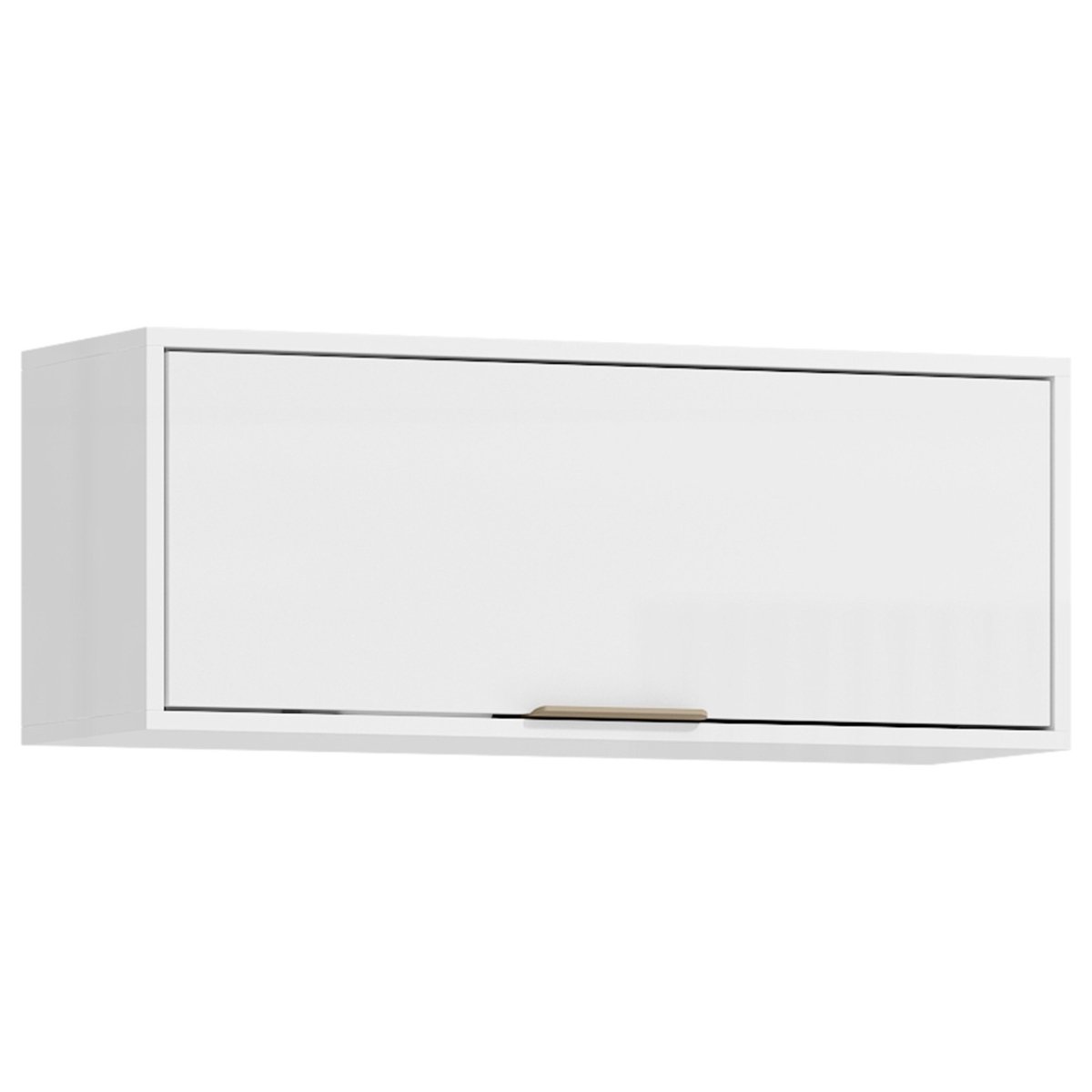 Módulo de Cozinha Aéreo Gabinete 1 Porta - Glória Branco Neve