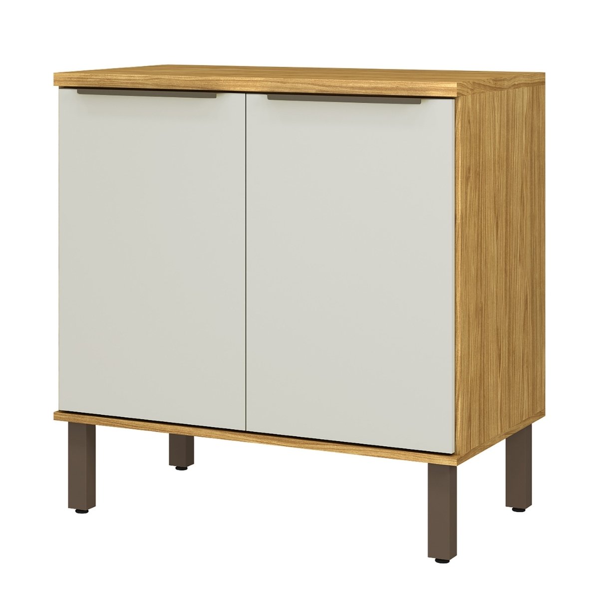 Módulo de Cozinha Balcão Armário 2 Portas 80cm - Verace Marrocos/Off White