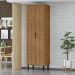 Paneleiro Armário de Cozinha Modular Multiuso 2 Portas - Toscana Freijó