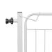 Portão Grade de Proteção para Pet e Bebê Com Trava Segurança Portas de 70 cm á 80 cm - Branco - Lojas RPM
