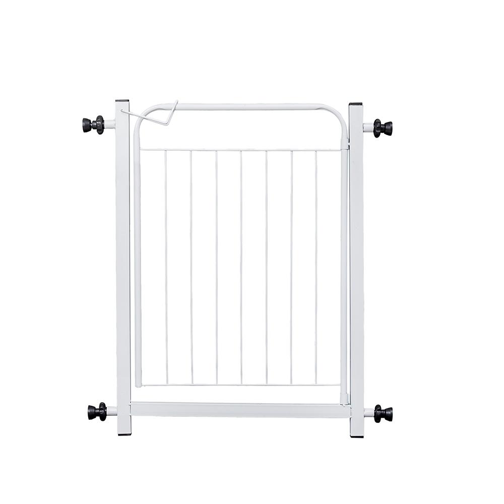 Portão Grade de Proteção para Pet e Bebê Com Trava Segurança Portas de 70 cm á 80 cm - Branco - Lojas RPM