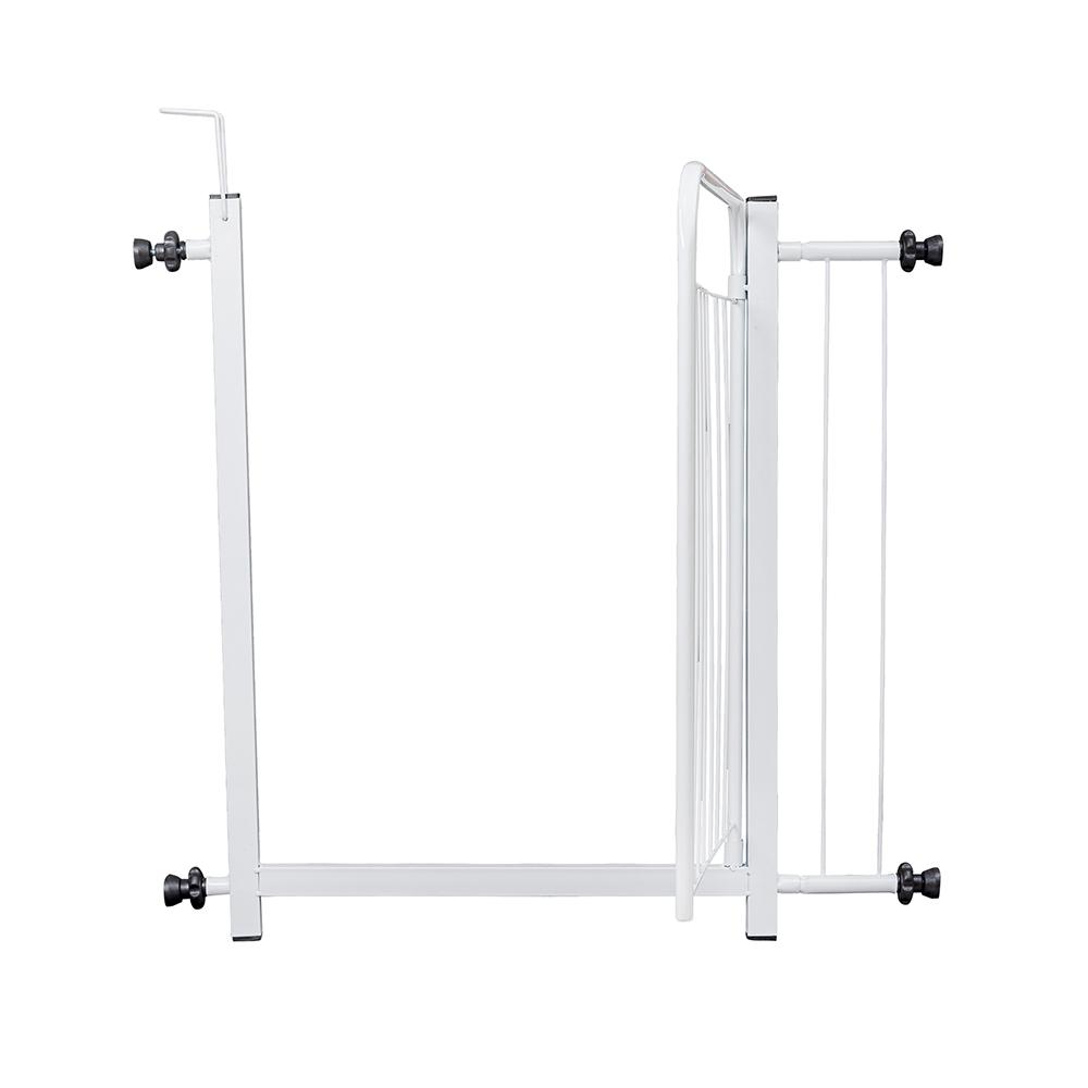 Portão Grade de Proteção para Pet e Bebê Com Trava Segurança Portas de 70 cm á 80 cm - Branco - Lojas RPM