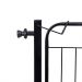 Portão Grade de Proteção para Pet e Bebê Com Trava Segurança Portas de 70 cm á 80 cm - Preto - Lojas RPM
