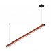 Kit 2 Luminária Pendente Led Egito 18w 2000lm Madeira Maciça de Demolição