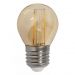 Kit 3 Lâmpada LED Filamento G45 4W Âmbar 2200K Retrô Vintage Decorativa Bivolt